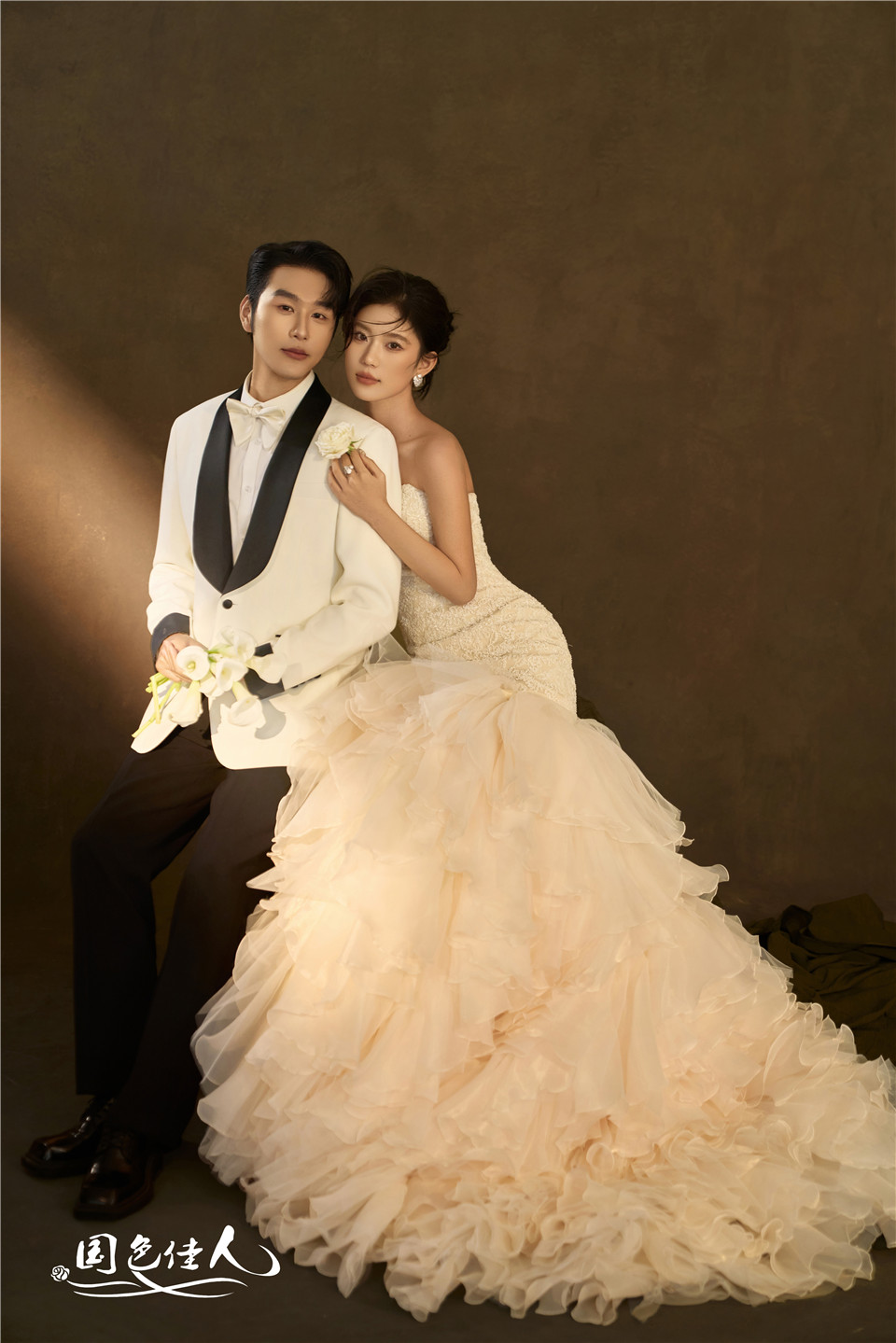 厦门哪家婚纱摄影好啊法式复古婚纱照高级质感