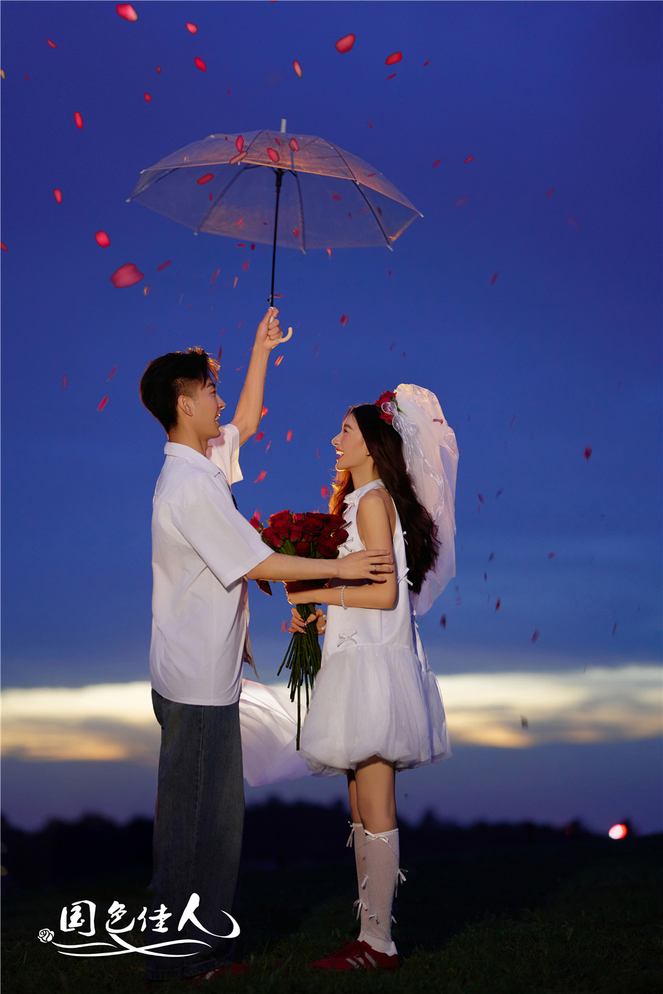 厦门婚纱照排名前十商家夜景婚纱照