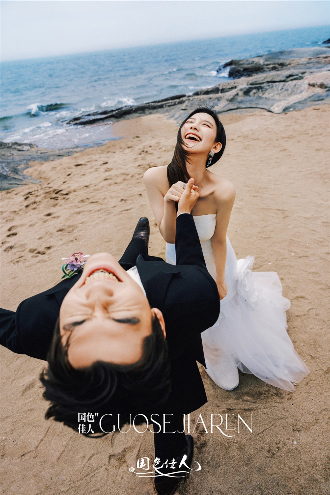 厦门婚纱照推荐纪实感海景婚纱照生命力婚纱照