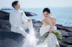  厦门电影感海景婚纱照攻略｜厦门国色佳人婚纱