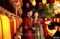  厦门汉服内景婚纱照攻略｜厦门国色佳人婚纱摄