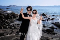  厦门礁石海景婚纱照攻略｜厦门国色佳人婚纱摄